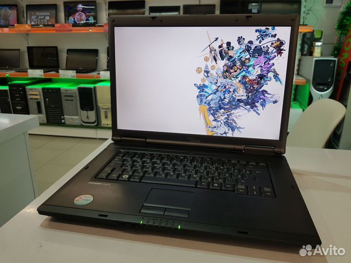 Надежный Ноутбук Fujitsu настоящий Японец