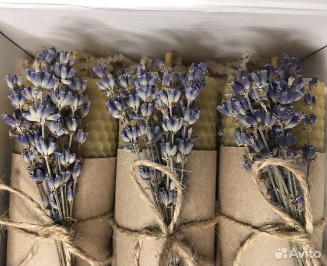 Свечи из вощины, набор