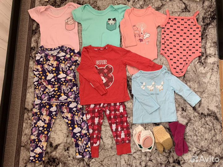 Пакет вещей на девочку 12-24М