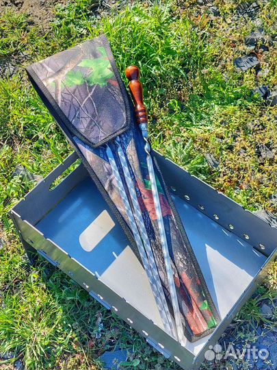 Мангал разборной на подарок