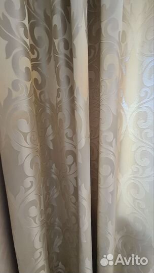 Комплект шторы и тюль бу
