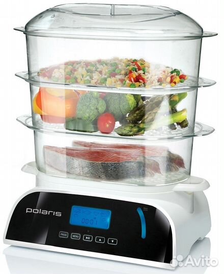 Cтильная пароварка Polaris PFS 0308D