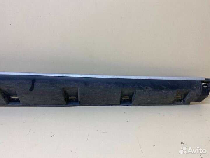 Накладка на порог наружная Renault Duster 2012