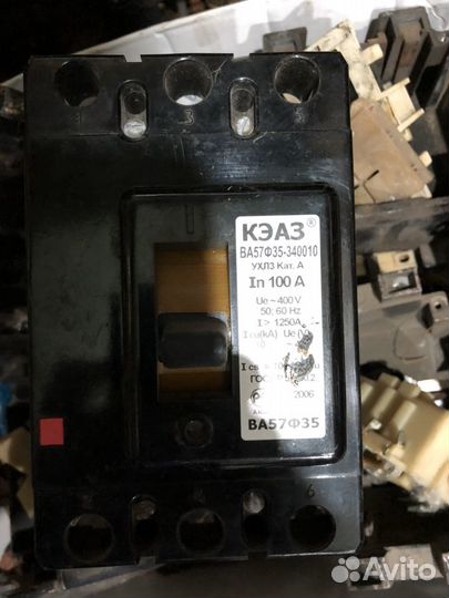 Автоматический выключатель ва57-35. ва57Ф35. ва51