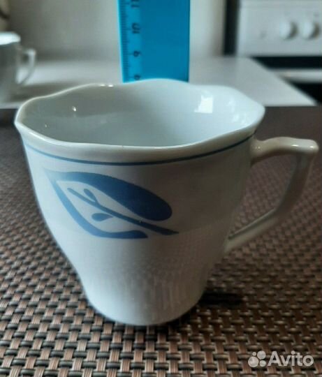 Чашки + блюдца, фарфор Германия