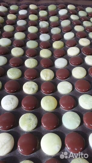 Мат тепловой, из турманиевой керамики и нефрита