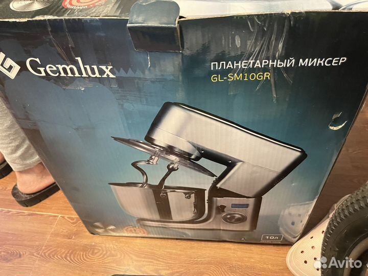 Планетарный миксер gemlux GL-smph10GR