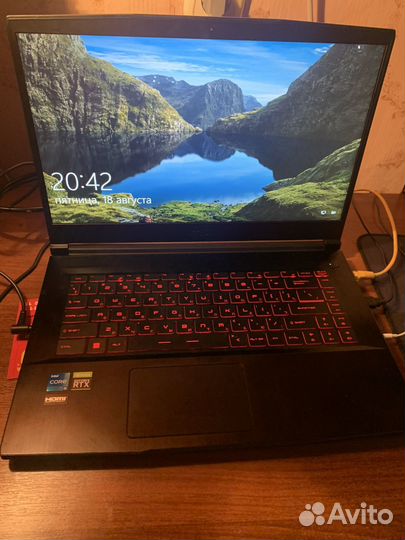 Игровой ноутбук msi gf63