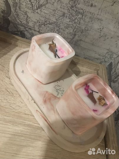 Свечи восковые ручной работы