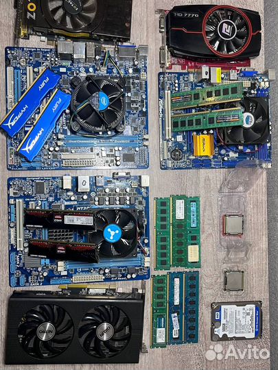 Процессор AMD FX-6300+16GB 1866Mhz+RX460