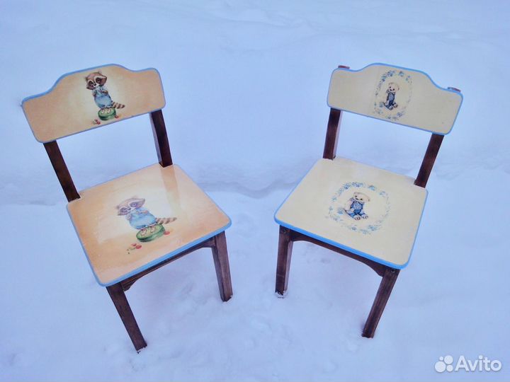 Детские стульчики прочные (Ручная работа)