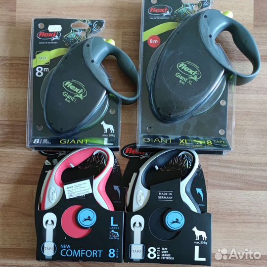 Поводок рулетка Flexi Giant Xtreme M L XL 5 8 10м