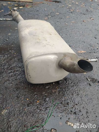 Глушитель на Peugeot 407 пежо задняя банка