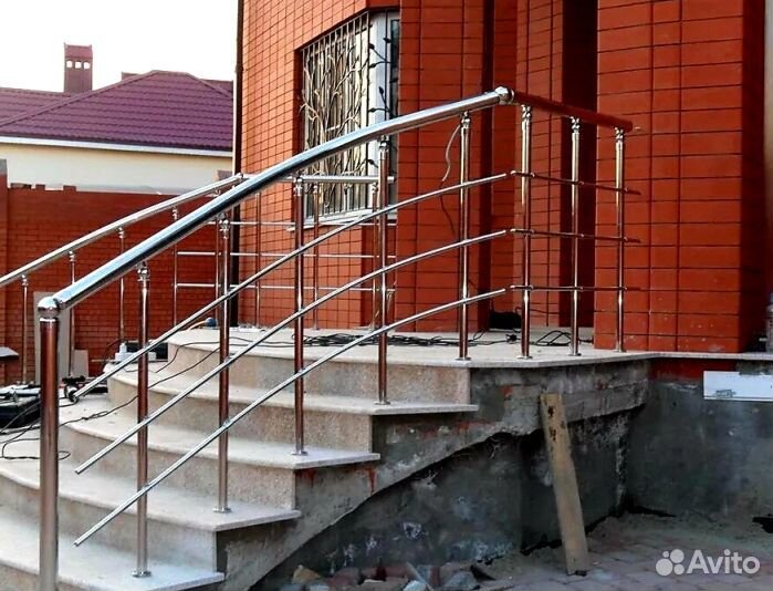 Перила для лестниц из нержавеющей стали