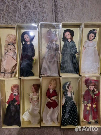 Кукла фарфоровая коллекционная Дамы эпохи