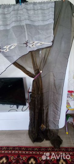 Шторы тюль для кухни