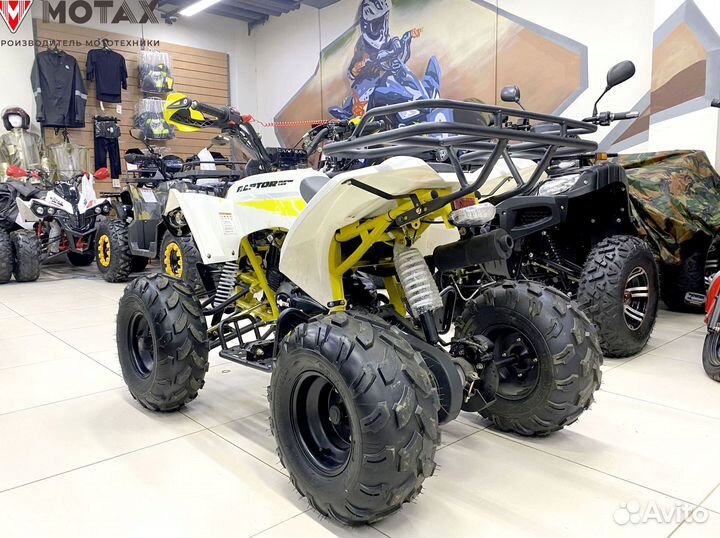 Квадроцикл Raptor Super LUX 125 Желтый