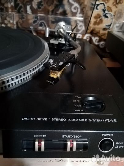 Топовый проигрыватель винила Sony PS-X 6
