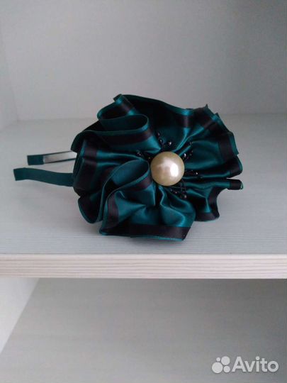 Ободок с цветком, новый