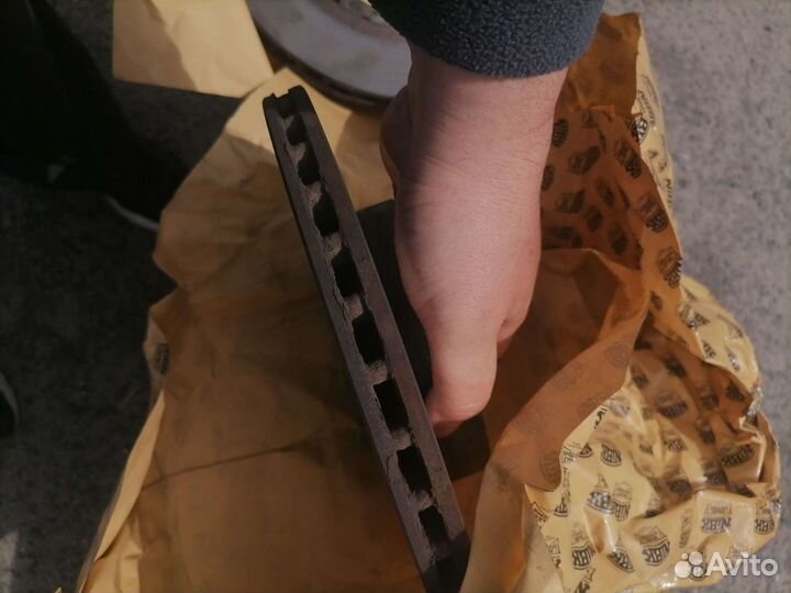 Диски тормозные шкода а7