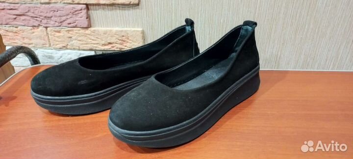 Балетки на платформе