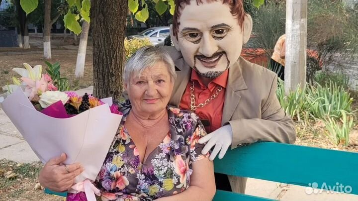 Ростовая кукла голова Стаса Михайлова