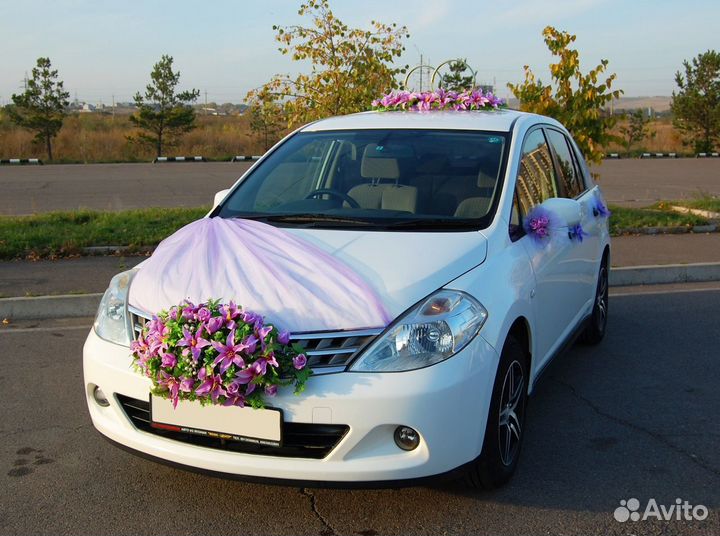 Свадебные украшения на машину авто аренда