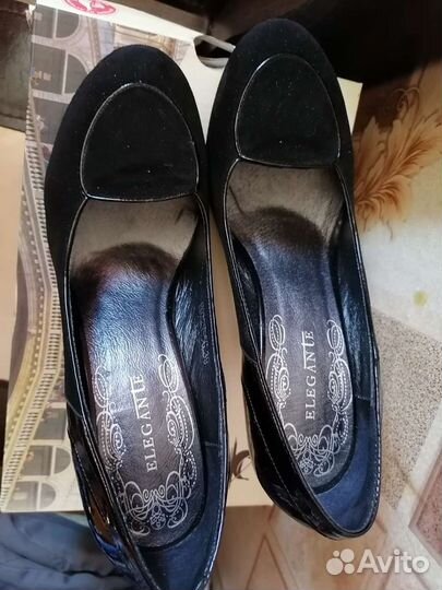 Туфли женские 39 размер новые черные