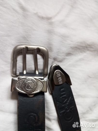 Ремень мужской кожаный Calvin Klein