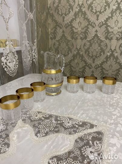 Bohemia кувшин со стаканами