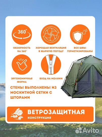 Шатер беседка палатка тент