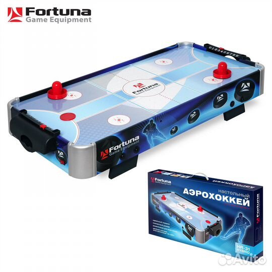 Аэрохоккей fortuna HR-31 blue ICE hybrid настольны