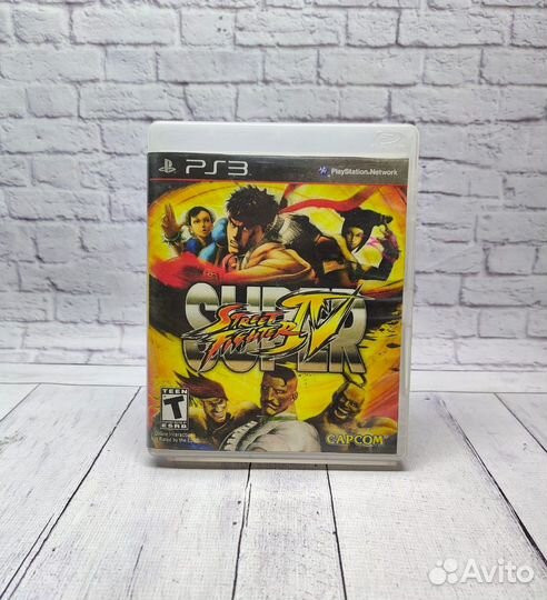 Super street fighter IV (PS3, бу, уцен. не родн.об