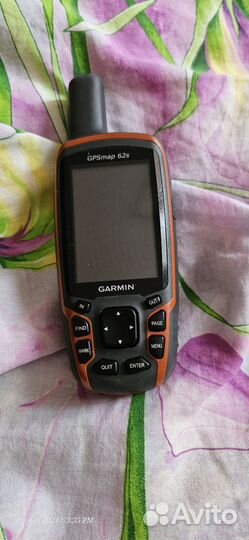 Навигатор garmin gpsmap 62s