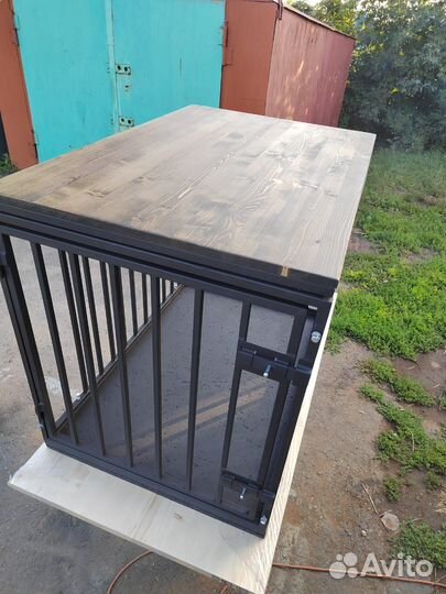 Клетка для собак из металла