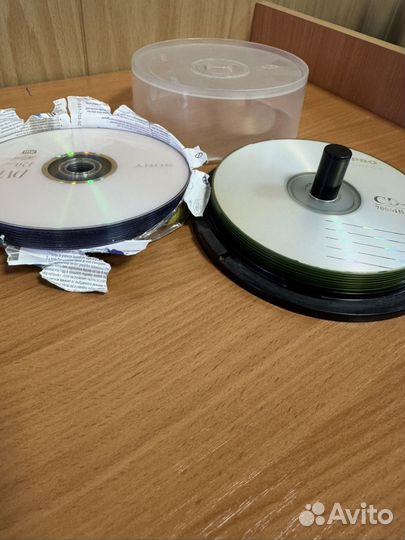 Болванки CD-R DVD-R новые