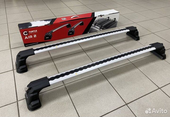 Поперечины на штатные места audi Q7 4M