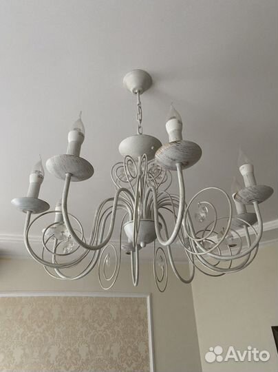 Люстра потолочная бу