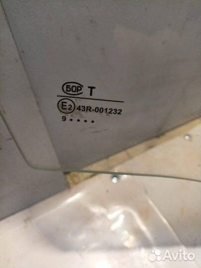 Стекло двери переднее правое Заз Sens 2007