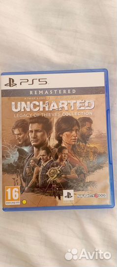 Диск ps5 Uncharted