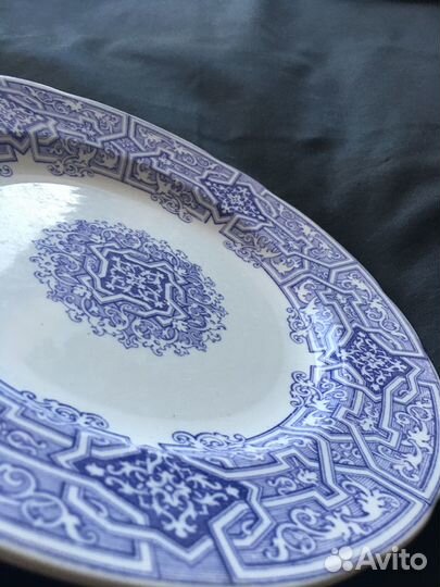 Тарелка антикварная Братья Корниловы