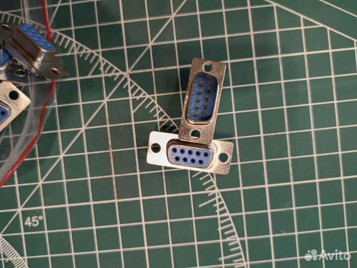 Разъемы db9, папа/мама