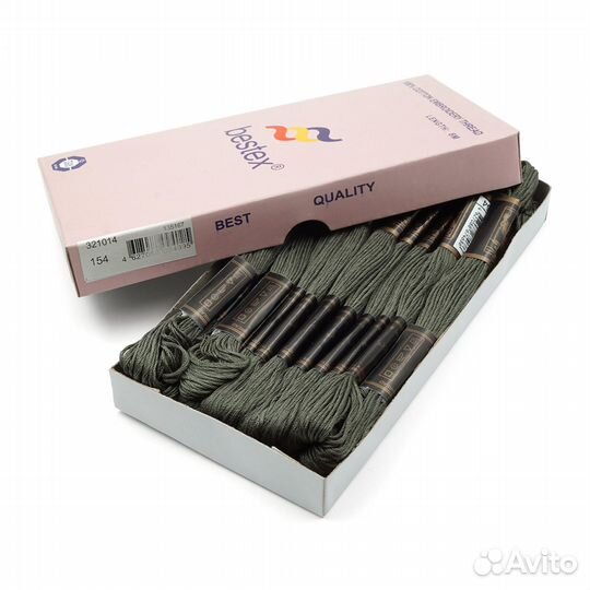 154 Мулине Bestex (154), 24 шт