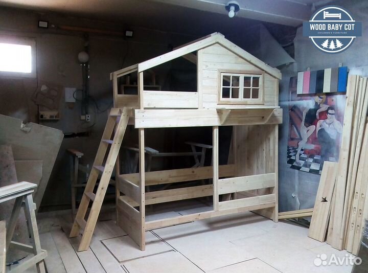 Кроватка детская. Чердак