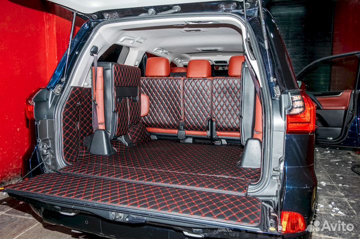 3D коврики из экокожи Lexus