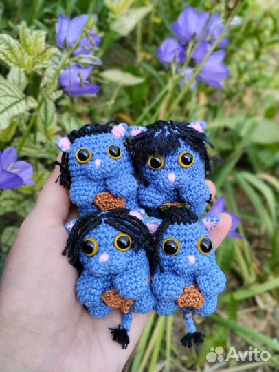 Вязаные котики Нави. Аватар. Путь воды
