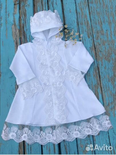 Крестильное платье для девочки 74-80 -92 р