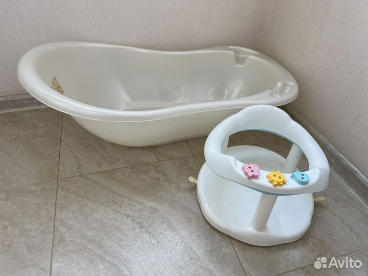 Ванночка для купания, сидушка для купания