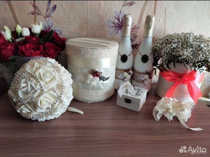 Свадебные аксессуары на стол