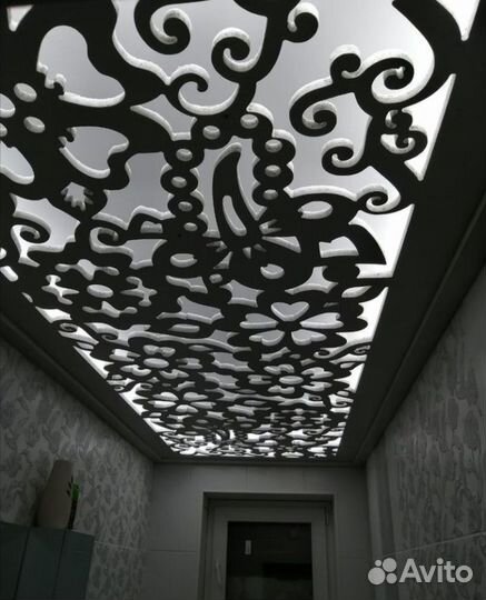 Ажурные перегородки, потолки, экран для батарея